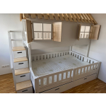 stapelbed 140x200 met trap Rotterdam