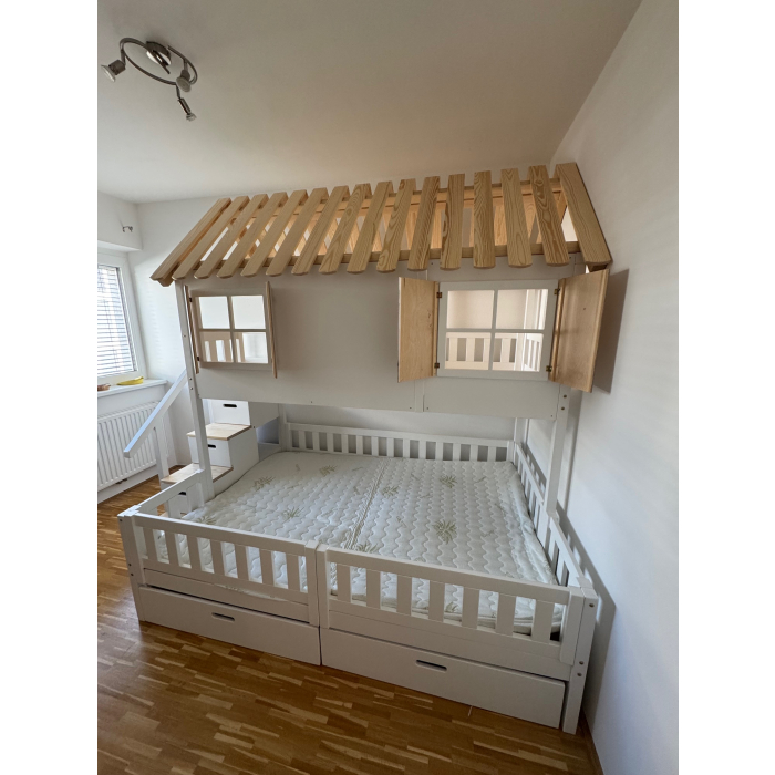 stapelbed 140x200 met trap Tilburg