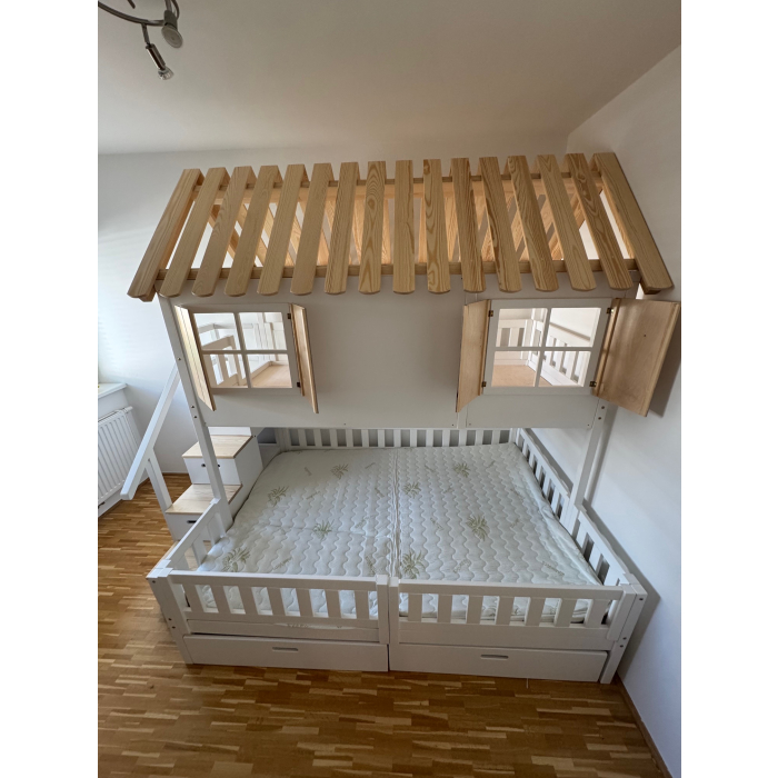 stapelbed 140x200 met trap Groningen