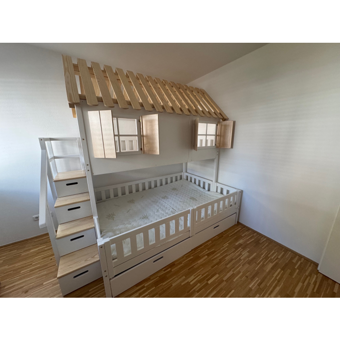 stapelbed 140x200 met trap Nijmegen