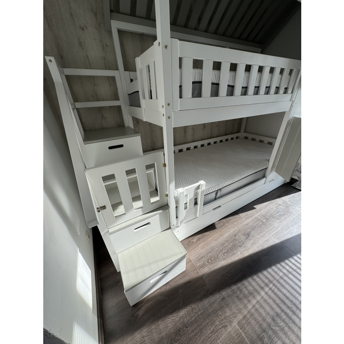 kinder stapelbed met trap moderne kinderkamer