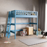 laag verhoogd kinderbed modern