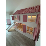 modern stapelbed 120x200 met trap en verlichting