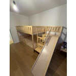 grote kinderhoogslaper hout design