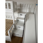 modern stapelbed 140x200 met speelglijbaan