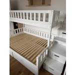ruim kinder stapelbed 140x200 met trap