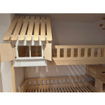 kinderhoogslaper familiebed hout