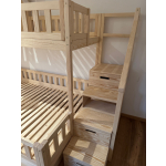 groot familiebed op maat hoogslaper