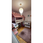 kinderhoogslaper huisje met glijbaan