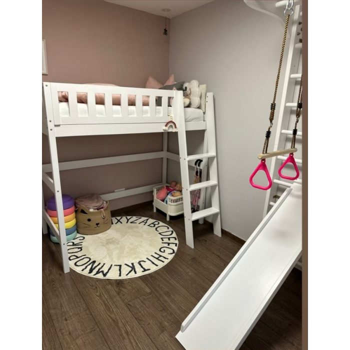 halfhoogslaper met montage Amsterdam