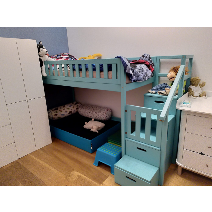 hoogslaper met trap Rotterdam kinderkamer