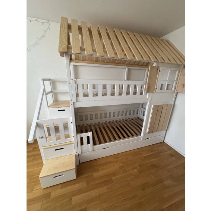 Kinderbed Amsterdam met trap