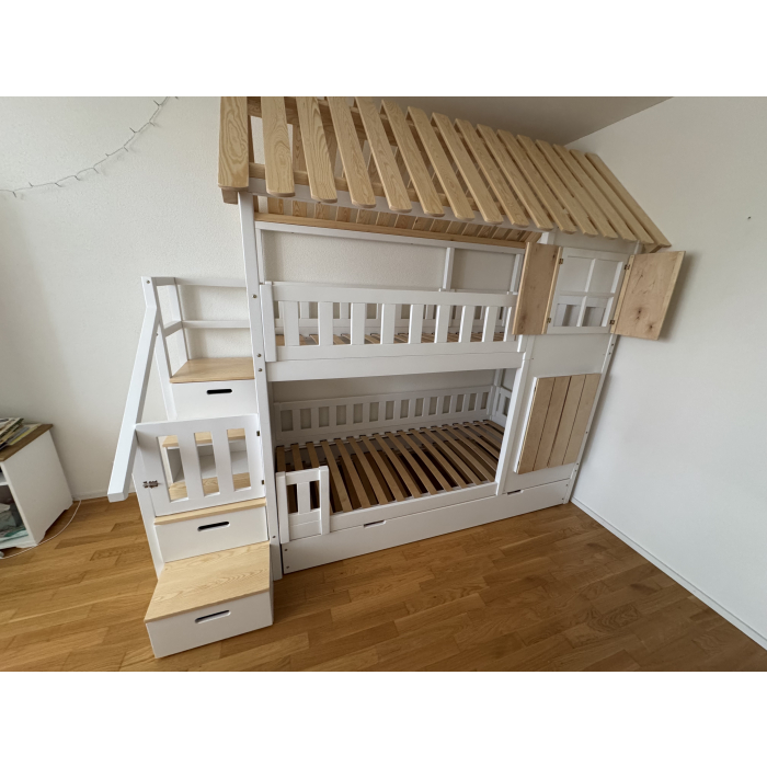 Hoogslaper voor kinderen met trap – ideaal voor Amsterdam