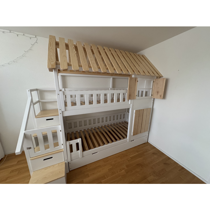 design kinderbed Amsterdam met trap