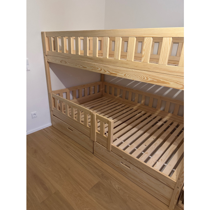 praktisch hoogslaper 120x200