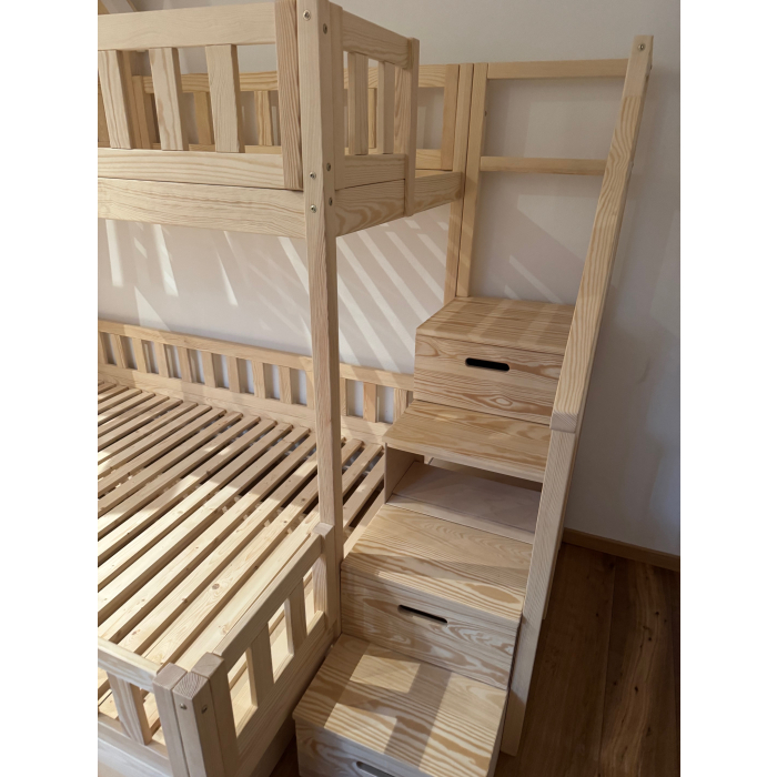 groot familiebed op maat hoogslaper